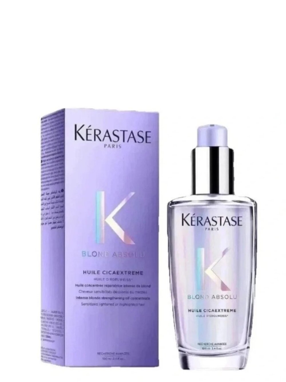 Kérastase Blond Absolu Lavender Hair Oil - Repairing Shine Serum 100ml